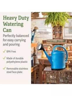 French Blue Watering Can -Garden Supplies 06341 7