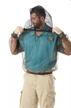 BugBaffler® Adult Hooded Shirt -Garden Supplies 30632GR 005V tif