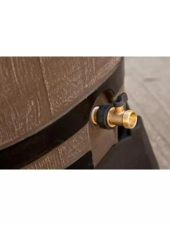 Flat-Back Rain Barrel -Garden Supplies 38986 02V