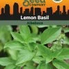 Basil, Lemon Organic Seeds