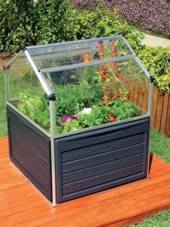 Canopia® By Palram Plant Inn™ Raised Bed Greenhouse, 4' X 4' -Garden Supplies 8588308 16V jpg