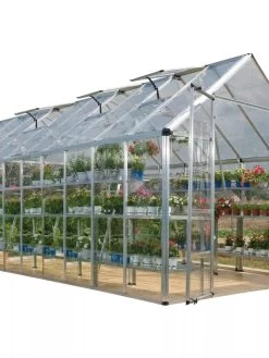 Canopia® By Palram Harmony™ Snap & Grow Greenhouse, 8' -Garden Supplies 8591043 03V tif