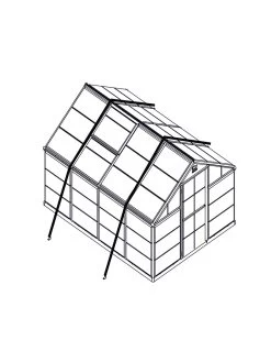 Canopia® By Palram Anchoring Kit For The Palram - Canopia Greenhouses -Garden Supplies 8591357 05v