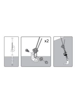 Canopia® By Palram Anchoring Kit For Snap & Grow™ Greenhouse -Garden Supplies 8591357 07v