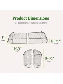 3-in-1 Chicken Wire Cloche -Garden Supplies 8592117 dimensions
