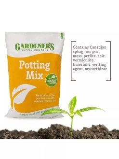 Potting Mix, 20 Qts. -Garden Supplies 8592211 6