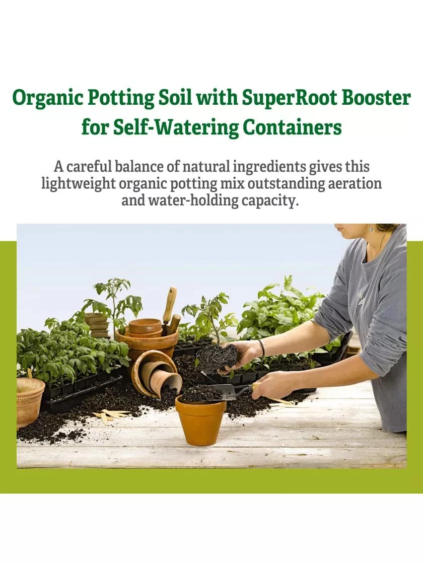 Organic Self-Watering Potting Mix, 20 Qts. 2 Organic Self-Watering Potting Mix, 20 Qts. - Image 2