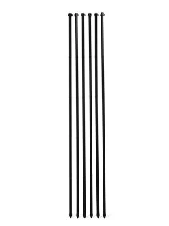 Fence Stakes With Clips, Set Of 6 -Garden Supplies 8596514 6182 tif