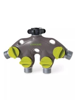 4-Way Faucet Adapter -Garden Supplies 8596578 7115 tif