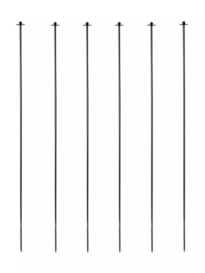 6' Protection Stakes For Netting, Set Of 6 1 6' Protection Stakes For Netting, Set Of 6