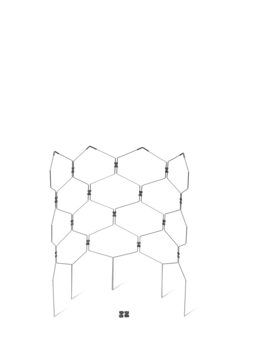 Gardener's Vertex Lifetime Pepper And Eggplant Cage 6 Gardener's Vertex Lifetime Pepper And Eggplant Cage - Image 6