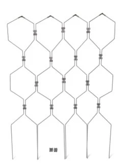 Gardener's Vertex Lifetime Pepper And Eggplant Cage 12 Gardener's Vertex Lifetime Pepper And Eggplant Cage -Garden Supplies 8598426 10119 tif