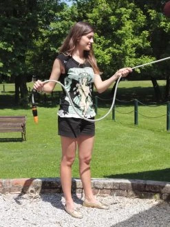 G.F. Italia Wall Mounted 100' Hose And Automatic Reel -Garden Supplies 8598485 01V tif