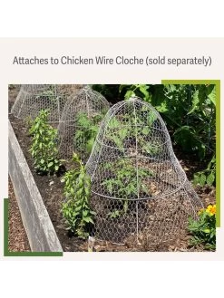 Chicken Wire Cloche Extension 11 Chicken Wire Cloche Extension -Garden Supplies 8599107 2