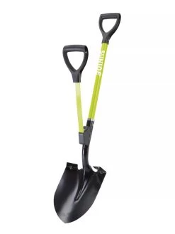 Sun Joe® Shovelution Steel Blade Shovel With Spring Assist Handle -Garden Supplies 8599166 03V tif