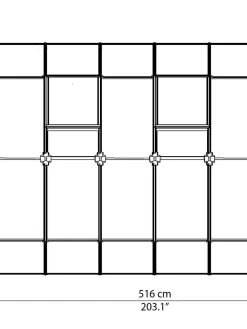 Canopia® By Palram Hobby Gardener Greenhouse, 8' -Garden Supplies 8599333 05V tif