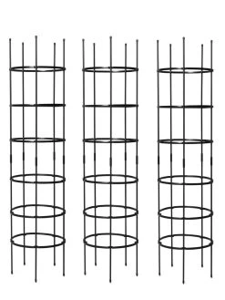 Titan Tall Tomato Cages, Set Of 3 -Garden Supplies 8599860 18710 tif