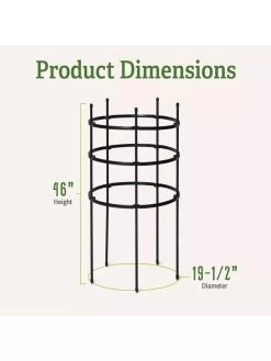 Titan Tomato Cages, Set Of 3 -Garden Supplies 8599861 1