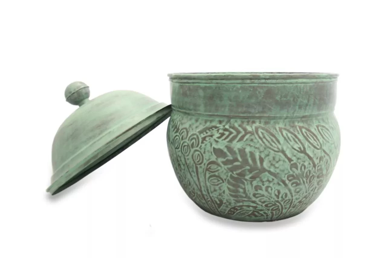 Key West Hose Pot With Lid 2 Key West Hose Pot With Lid - Image 2