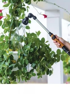 18” 8-Pattern Rotating Water Wand With Cork Handle -Garden Supplies 8600231 314 tif