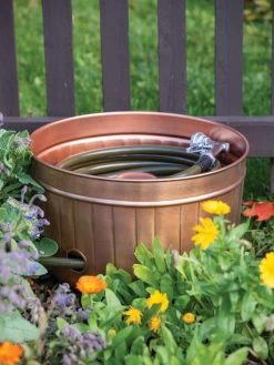 Classic Copper Hose Pot 11 Classic Copper Hose Pot -Garden Supplies 8600238 0057