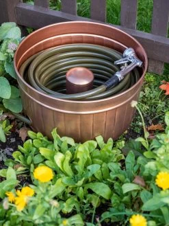 Classic Copper Hose Pot 10 Classic Copper Hose Pot -Garden Supplies 8600238 0059