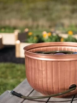 Classic Copper Hose Pot 9 Classic Copper Hose Pot -Garden Supplies 8600238 0630 tif
