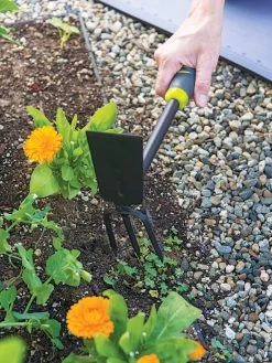 Gardener's 2-in-1 Short Handle Hoe And Cultivator -Garden Supplies 8608657 19474 tif