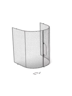 Chicken Wire Row Cloche Mid-Section, Extra Large -Garden Supplies 8609413 5045 tif