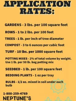 Neptune's Harvest Crab & Lobster Shell Plant Food, 4 Pound 5 Neptune's Harvest Crab & Lobster Shell Plant Food, 4 Pound -Garden Supplies 8610162 04V tif