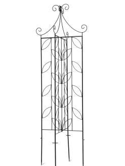 4 Sided Leaf Obelisk, 72" -Garden Supplies 8611658 3774 tif