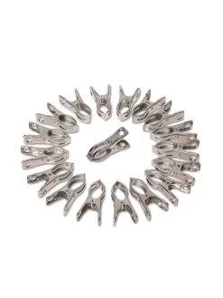 Metal Medium Garden Clips 2.25", Set Of 18 5 Metal Medium Garden Clips 2.25", Set Of 18 -Garden Supplies 8612443 0032 metal medium garden clips set of 18