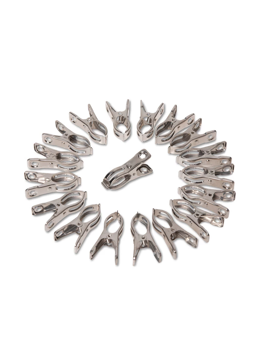 Metal Medium Garden Clips 2.25", Set Of 18 3 Metal Medium Garden Clips 2.25", Set Of 18 - Image 3