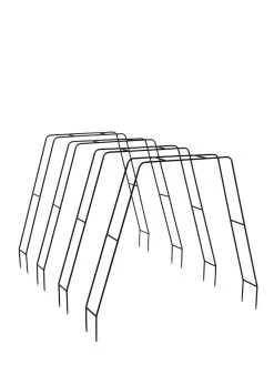 Zenith Garden Hoops, Set Of 4 -Garden Supplies 8612816 335 tif