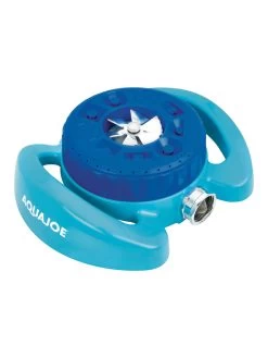 Aqua Joe® AJ-TSSBM Indestructible 9-Pattern Metal Turret Sprinkler 9 Aqua Joe® AJ-TSSBM Indestructible 9-Pattern Metal Turret Sprinkler -Garden Supplies 8612869 02v