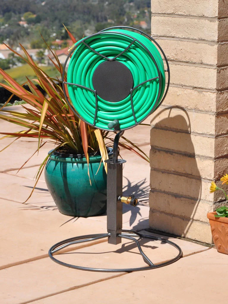 Yard Butler® Free Standing Swivel Hose Reel With Base 1 Yard Butler® Free Standing Swivel Hose Reel With Base