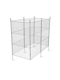 Tall Chicken Wire Critter Fence Extension Panel, Set Of 2 -Garden Supplies 8613260 6053 1