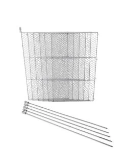 Tall Chicken Wire Critter Fence Extension Panel, Set Of 2 -Garden Supplies 8613260 6107 1